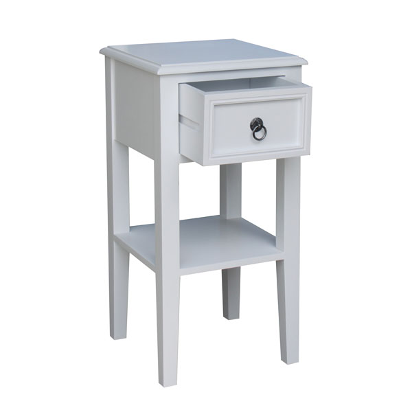 white nightstand